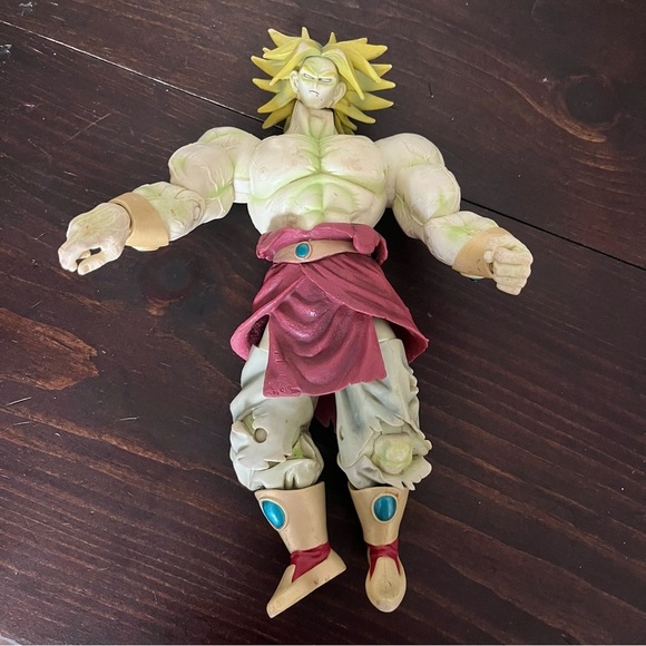 Super Saiyan Legendary Broly 10 1/2” Dragon Ball Z Green - Picture 1 of 3